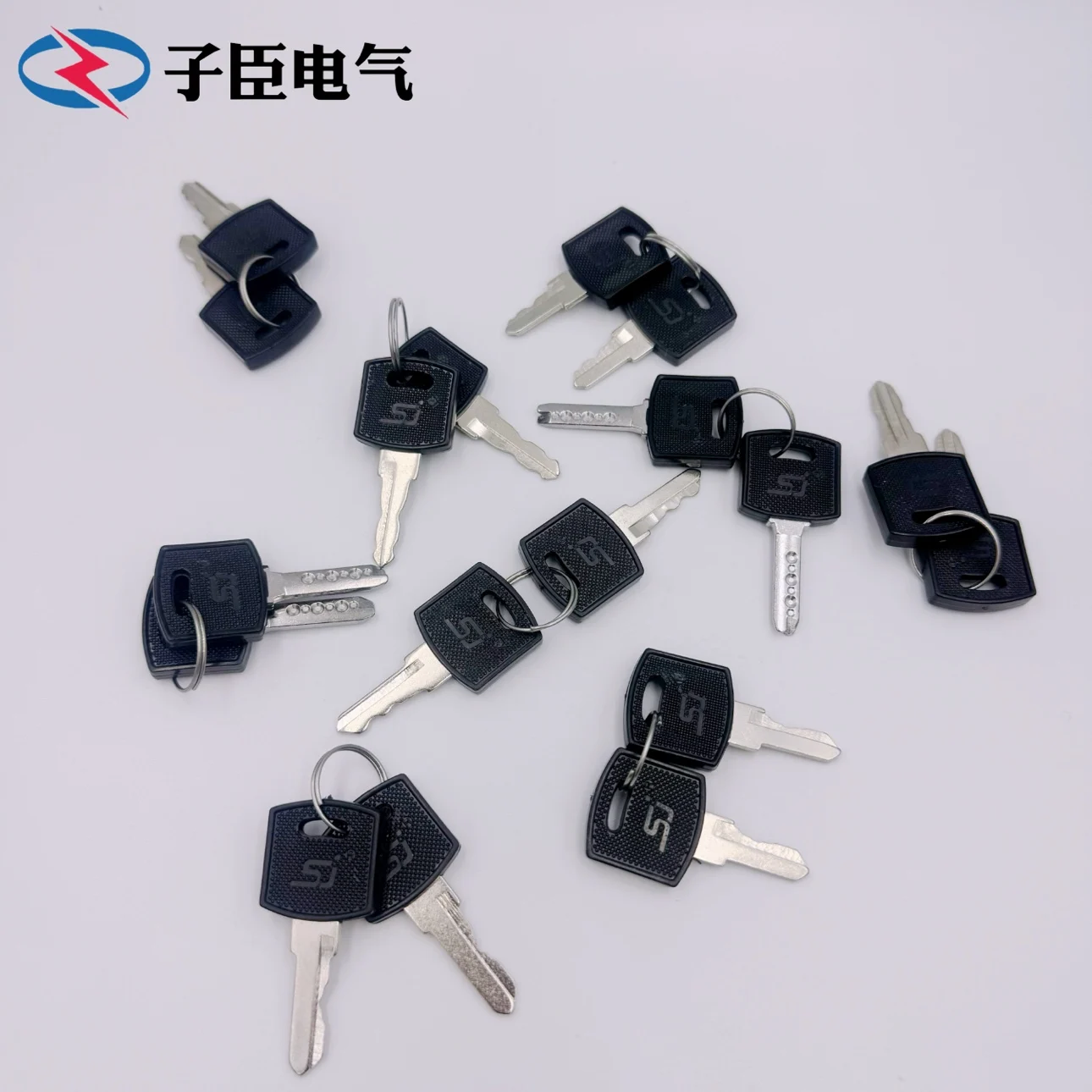 10 قطعة قفل خزانة قفل الباب مفتاح صندوق توزيع خزانة صندوق من الفولاذ المقاوم للصدأ خزانة كلمة واحدة الثلاثي مربع MS705/828 مفتاح