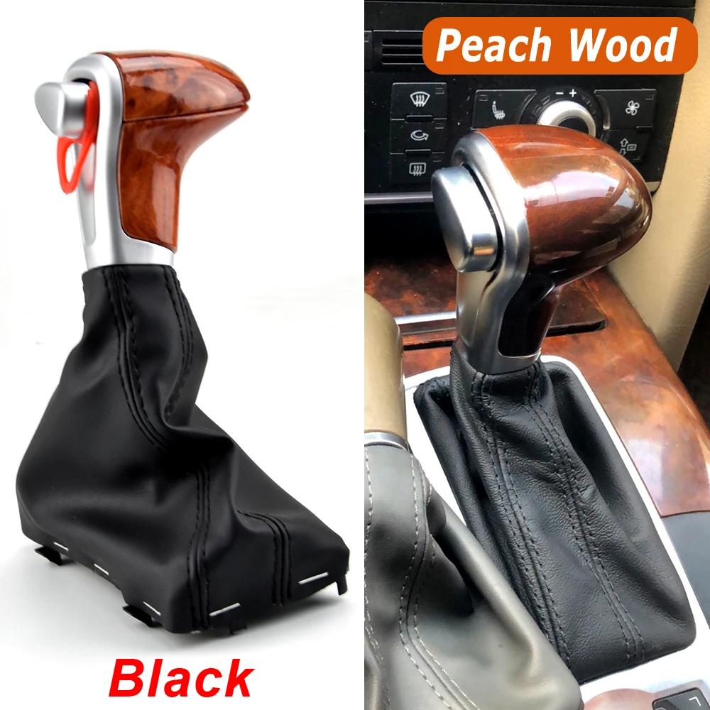 

Car Leather Chrome GEAR Shift Knob Shift Knobs FOR AUDI A6 A7 A3 A4 A5 A6 c6 Q5 2009 2010 2011 2012 2014 4G1 713 139 R