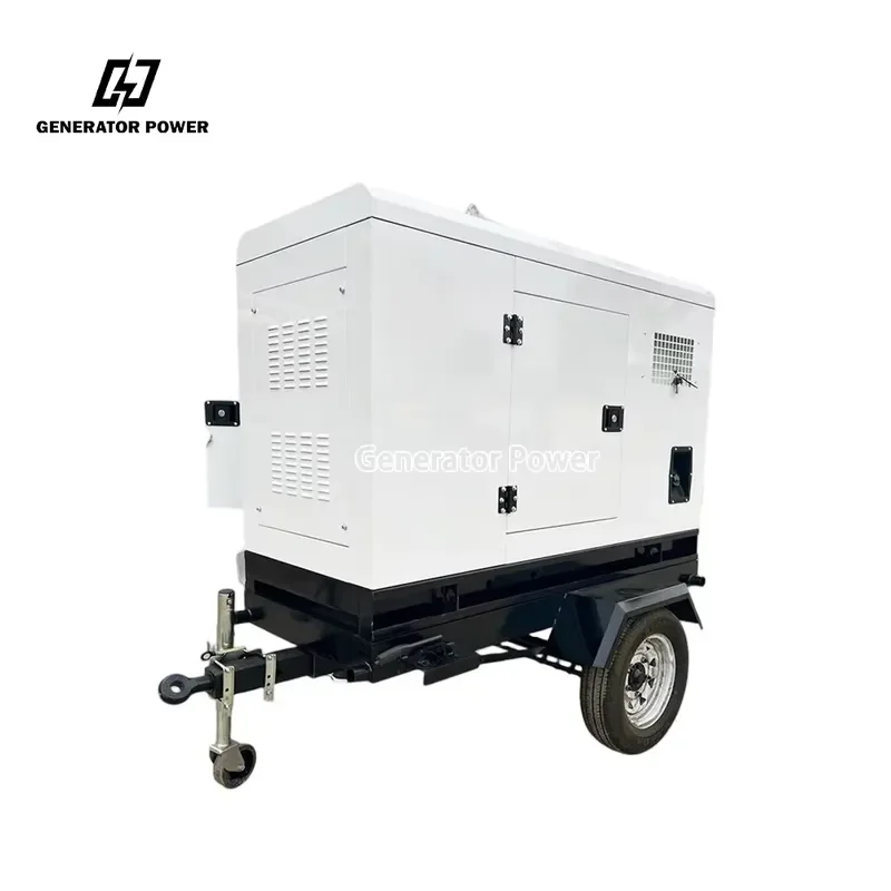 Trailer-Mounted Natural Generator 125KW-130KW-150KVA 60Hz 480V for Reliable Power Supply for Weichai