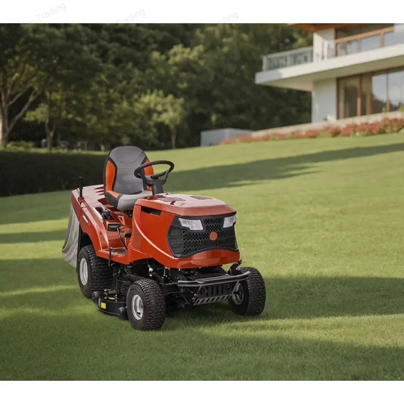 Mounted lawn mower high-horsepower lawn cart