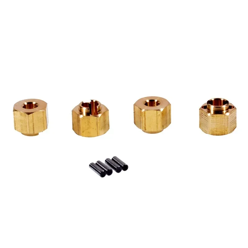 

Brass 7mm Wheel Hex Thickness 4/5/6mm For 1/24 RC Crawler FMS FCX24 FCX18 Upgrade (FCX24-07)