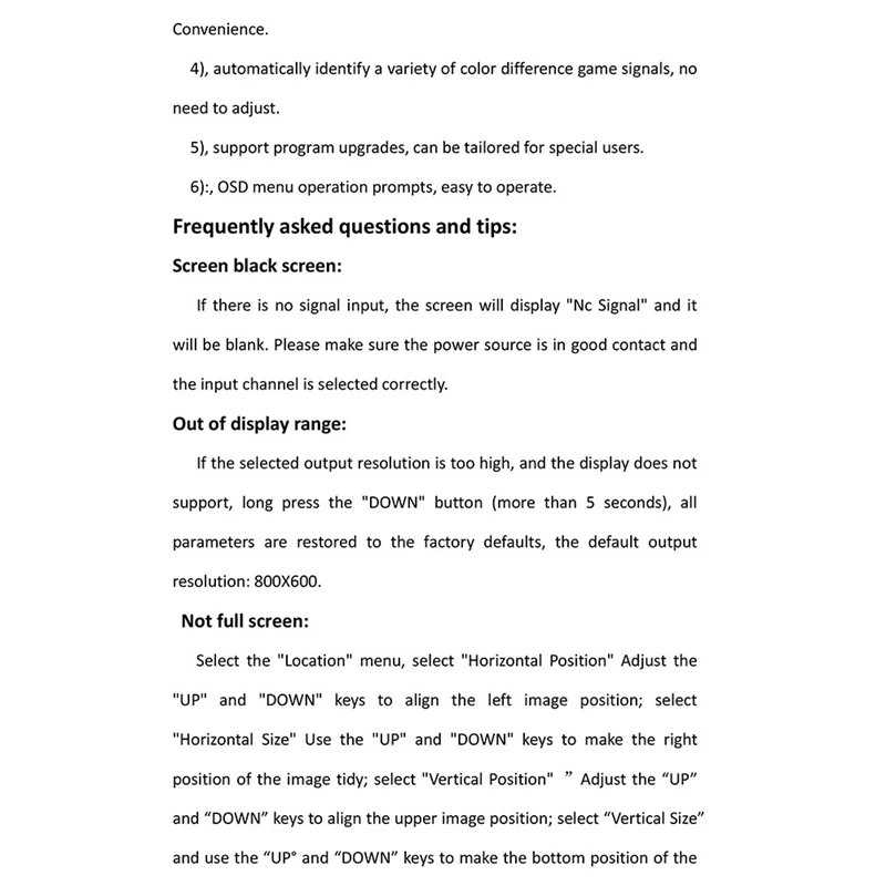 FFYY-NEW لعبة الممرات RGB/CGA/EGA/YUV إلى VGA HD لوحة محول الفيديو HD9800/GBS8200 لوحة خضراء ساخنة لشاشة CRT LCD PDP