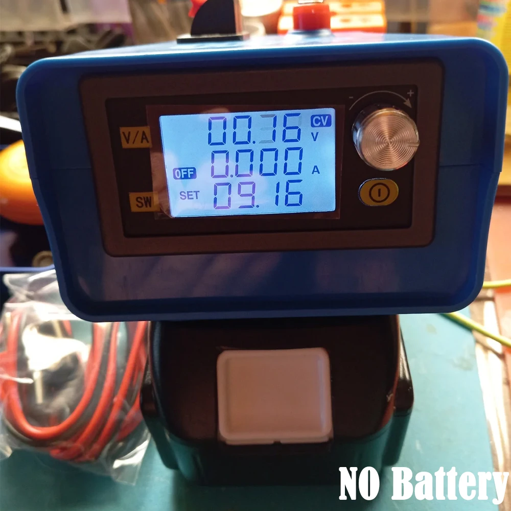 

Портативный регулируемый преобразователь напряжения (бак-буст) для литиевых аккумуляторов Makita 18V BL1830, стабилизация напряжения постоянного тока, для использования на улице