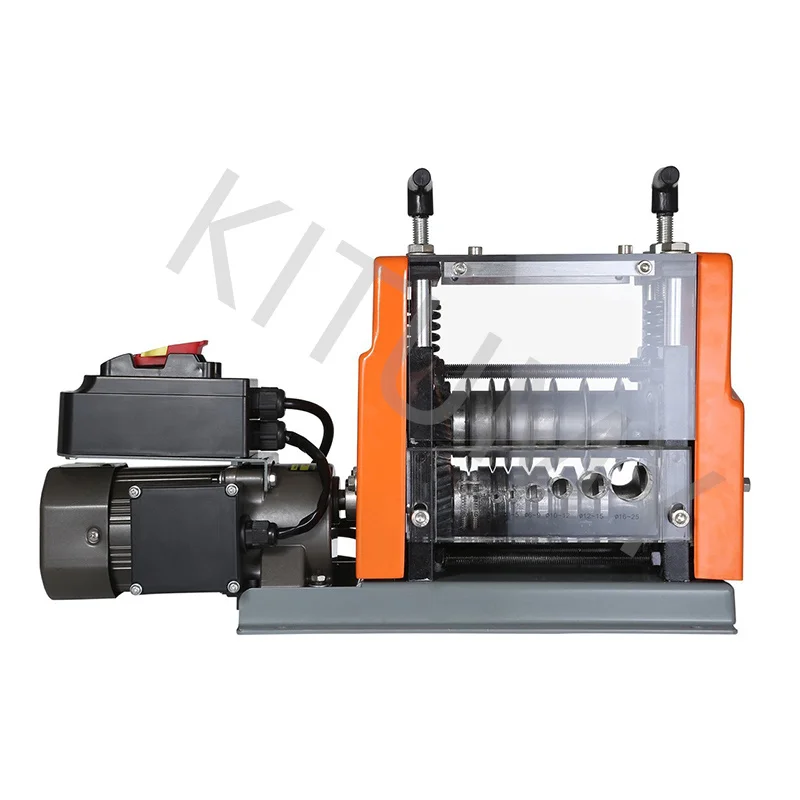 220V Electric Wire Stripping Machine 1-25mm Cable Stripper 60W Copper Peeler For Copper Aluminium Wire Recovery