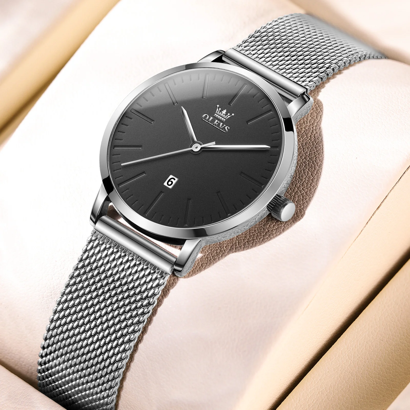 silver black