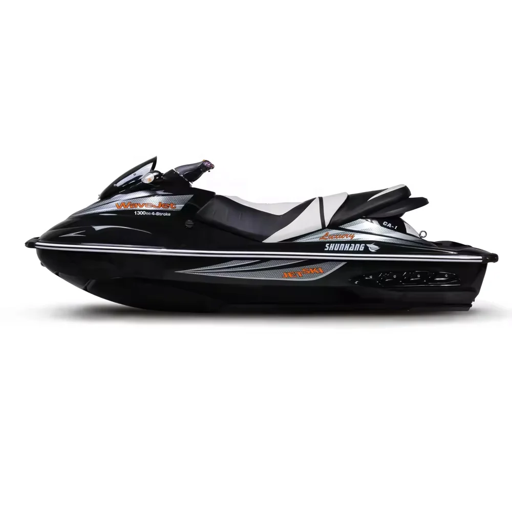 Four Stroke Engine Motorboats Jet Ski Boat for Sale 1300cc Jetski 2 Persons 3.1m Length Carton Steel Durable Modern Picture