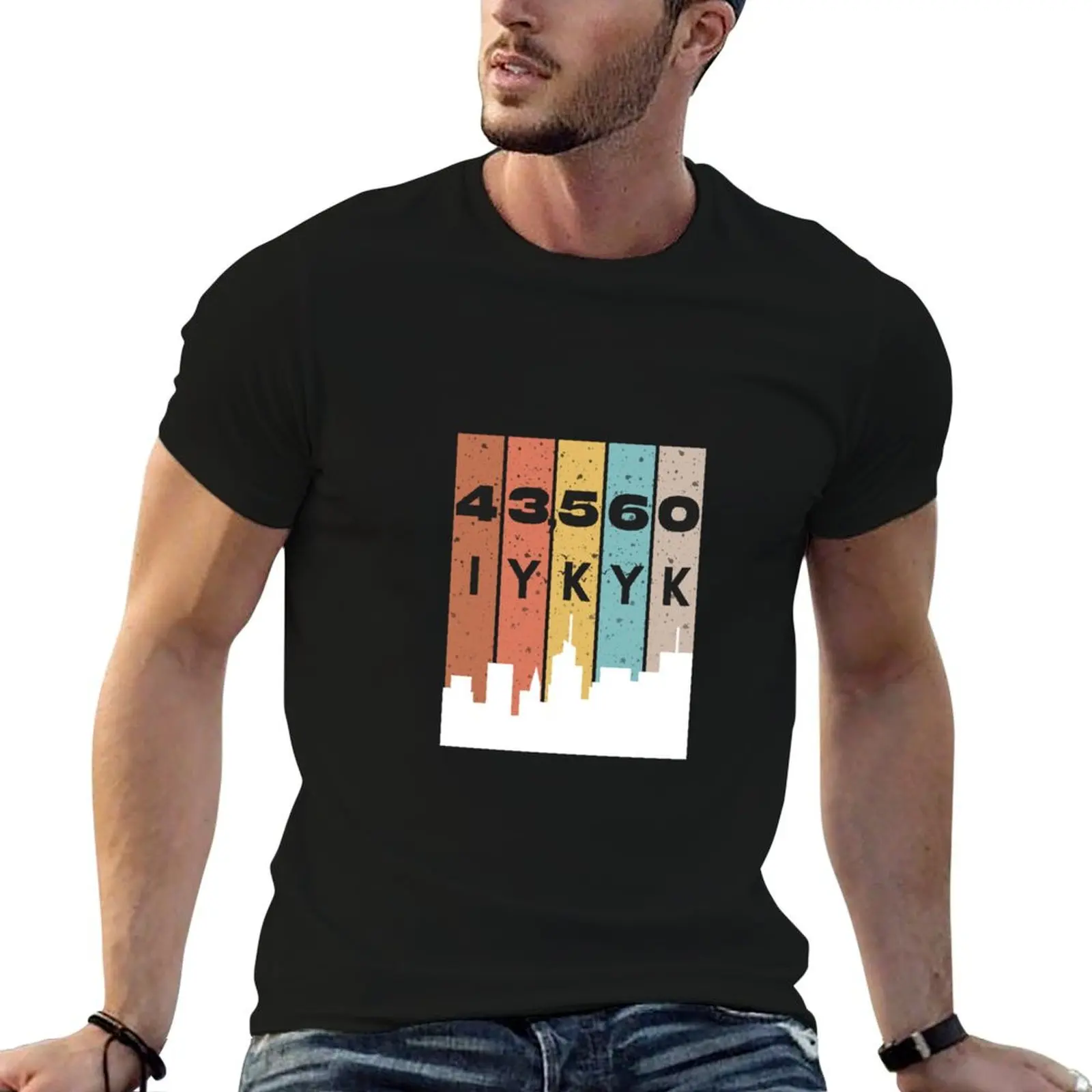 43,560 IYKYK Square footage of an acre-Realor Real Estate Humor T-Shirt Street Fashion Casual Tee Shirt