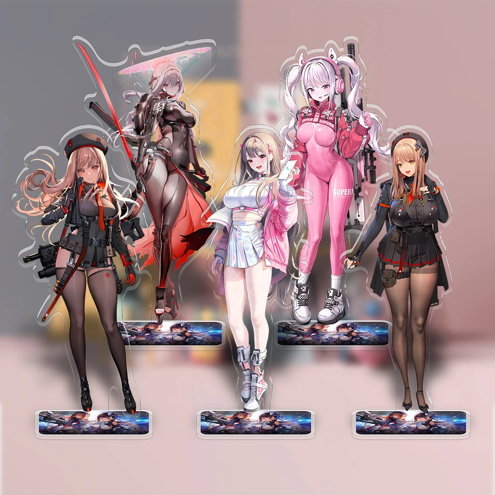 

Goddess of Victory: Nikke Video Game Acrylic Standee Total 99Styles Cute Sexy Style Character Desk Ornament Collectible Display