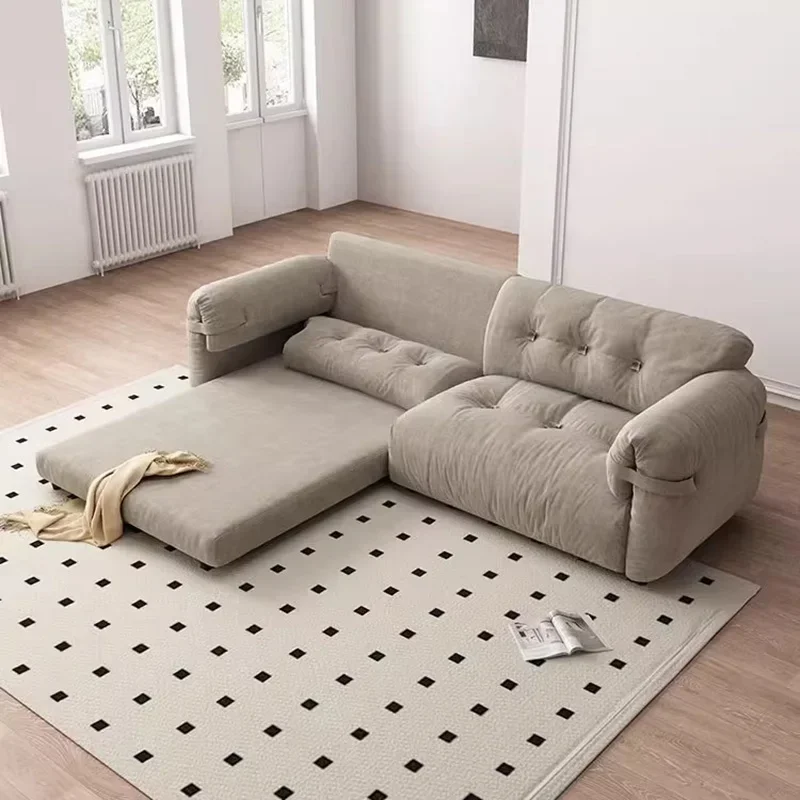 Modern Living Room Sofa With Bed Aesthetic Italian Luxury Folding Puff Sofa Relaxing Sofa Cama Plegable Bedroom Furniture