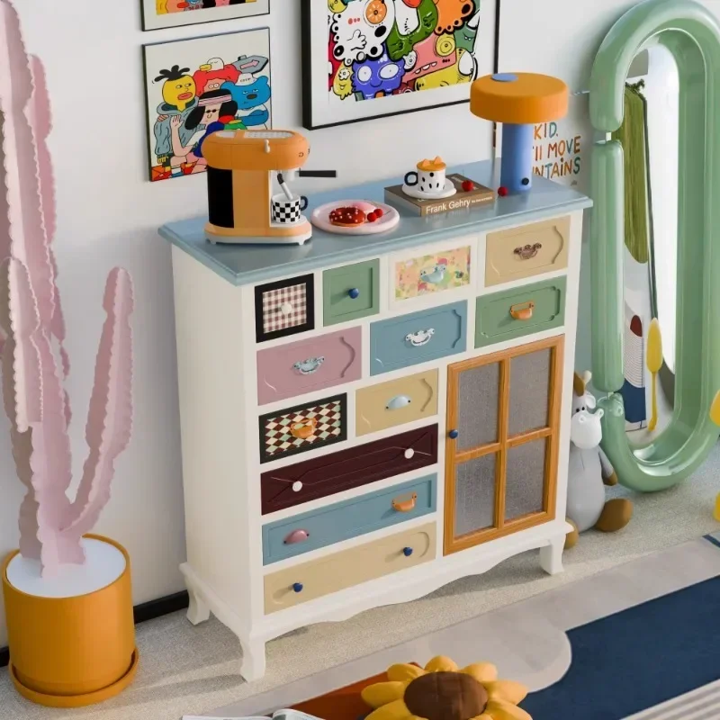 

American chest of drawers solid wood bedroom storage