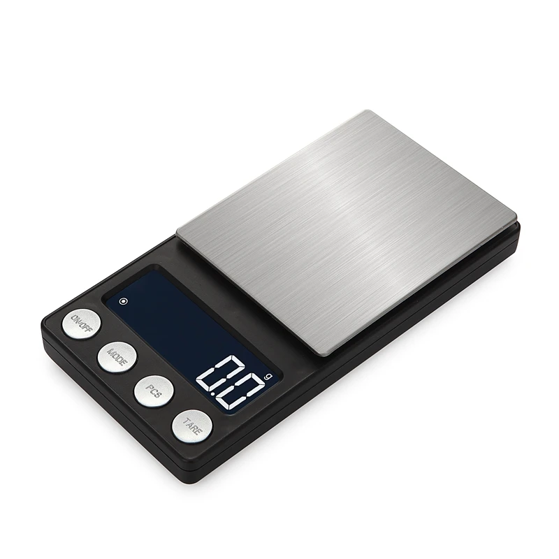 Precision 0.1g/0.01g Digital Pocket Scale Balance Mini Portable LCD Display Jewelry Gold Gram Ounces Scales 7 Units Conversion