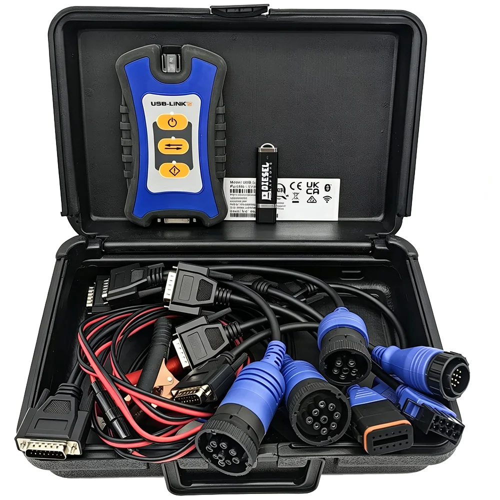 Full Chip For Nexiq 3 USB Link 1 Bluetooth N3 Diesel Heavy Truck Fault Detector For Diesel Heavy Duty Scanner Diagnostic Tools
