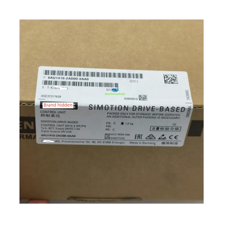 6AU1410-2AD00-0AA0 Unidade de controle baseada em unidade SIMOTION D410-2 DP 6AU1410-2AA00-0AA0 6AU1425-2AA00-0AA0