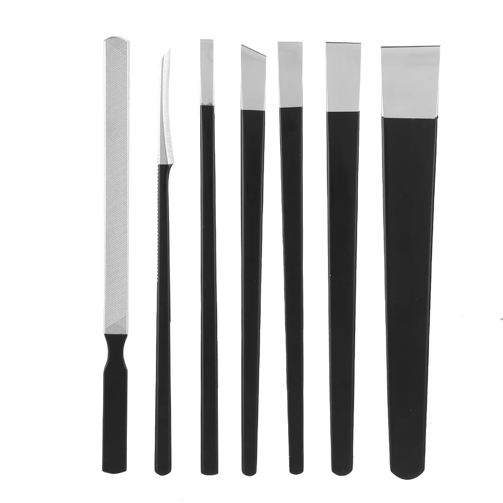 

7PCS Stainless Steel Pedicure Knife Set Pedicure Callus Shaver With Storage Pack Professional Pedicure Kit Ingrown Toenail Kit