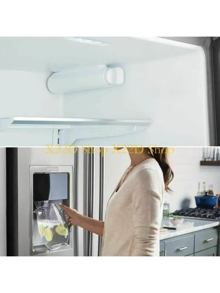 X22D Refrigerator Water Filter Carbon-Activated Filter Cartridge 4-layer Filtration