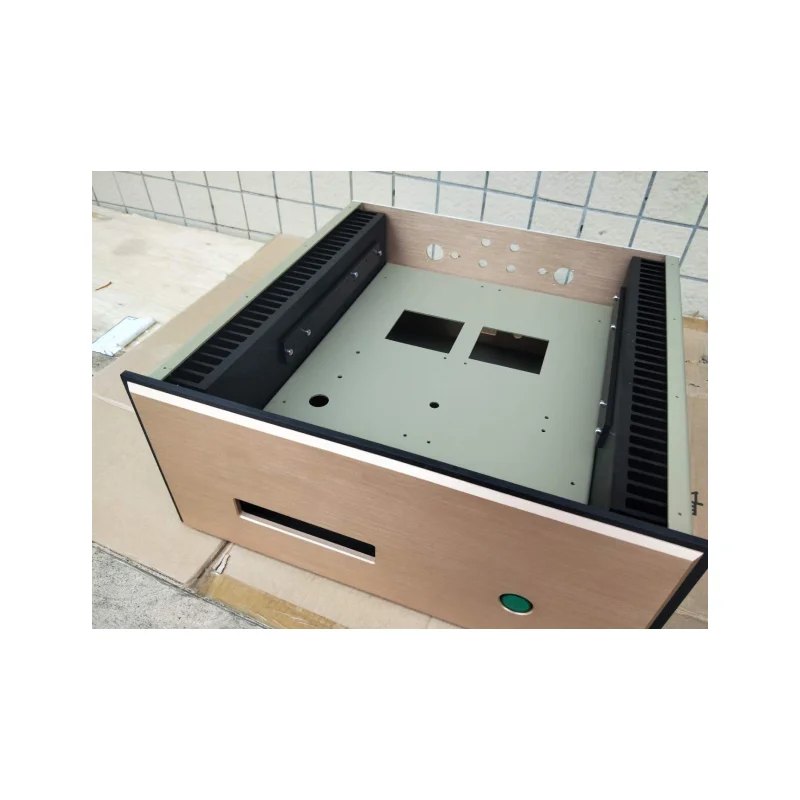 FM الصوتية إعادة محفورة FM711 جميع هيكل مكبر للصوت الألومنيوم لتقوم بها بنفسك الجمعية قذيفة مضخم الصوت الشاسيه