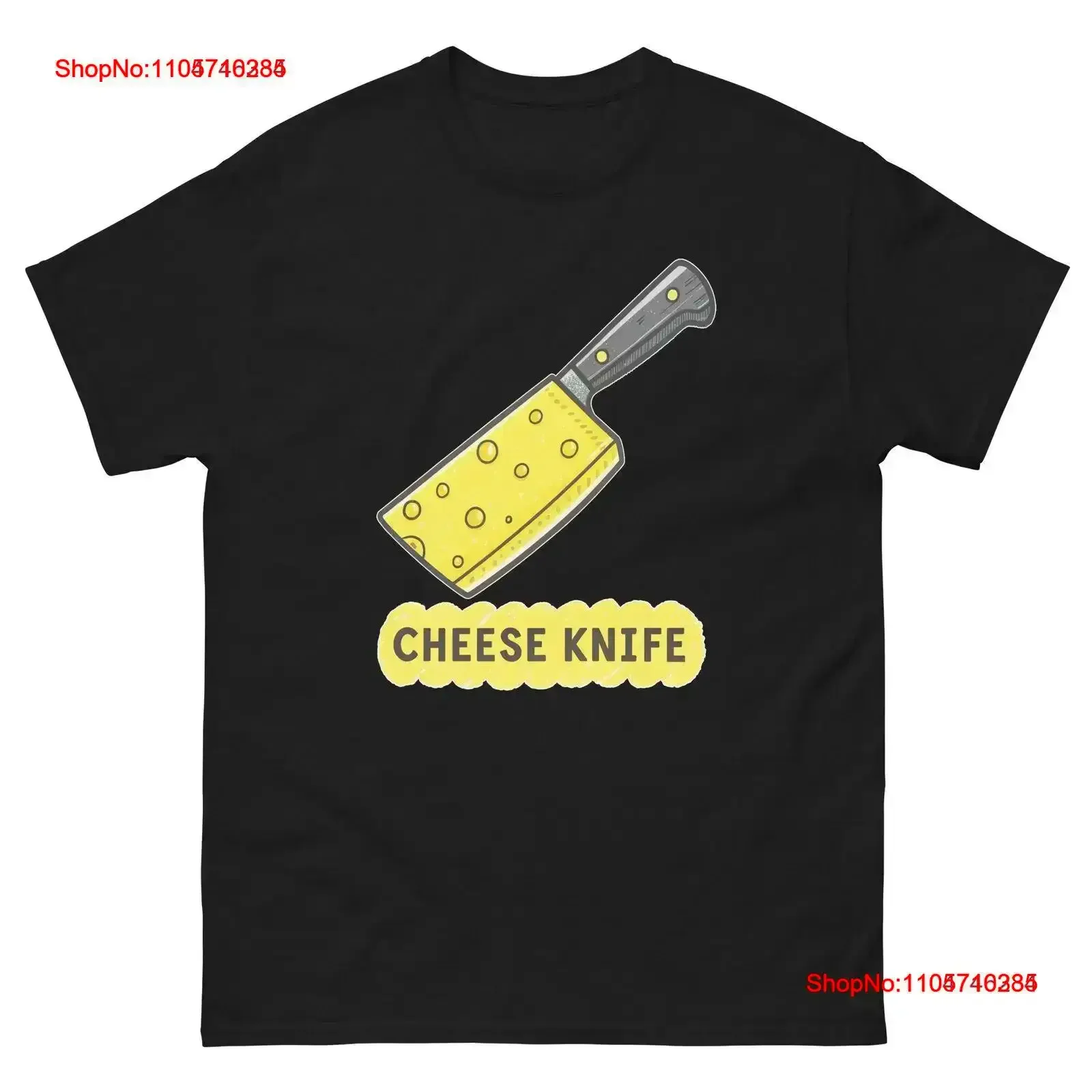Cheese Knife Kitchen Home Cooking Culinary Utensil T Shirt vintage Washed designer clothes Top For Everyday Wear Comfortable
