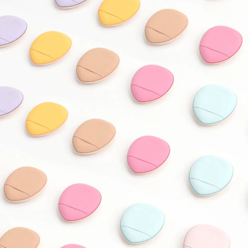 Mini fond de teint bouffant pour les doigts, petit coussin d'air, éponge en poudre, correcteur pour le visage, BB crème, applicateur cosmétique, outils de maquillage, 1/7/8 pièces