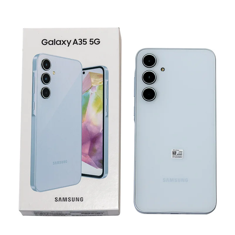 Imagem -05 - Smartphone Samsung Galaxy A35 5g 128gb 256gb Exynos 1380 Android 14 os 6.6in 120hz Display Super Amoled 5000mah Bateria 2024 Novo