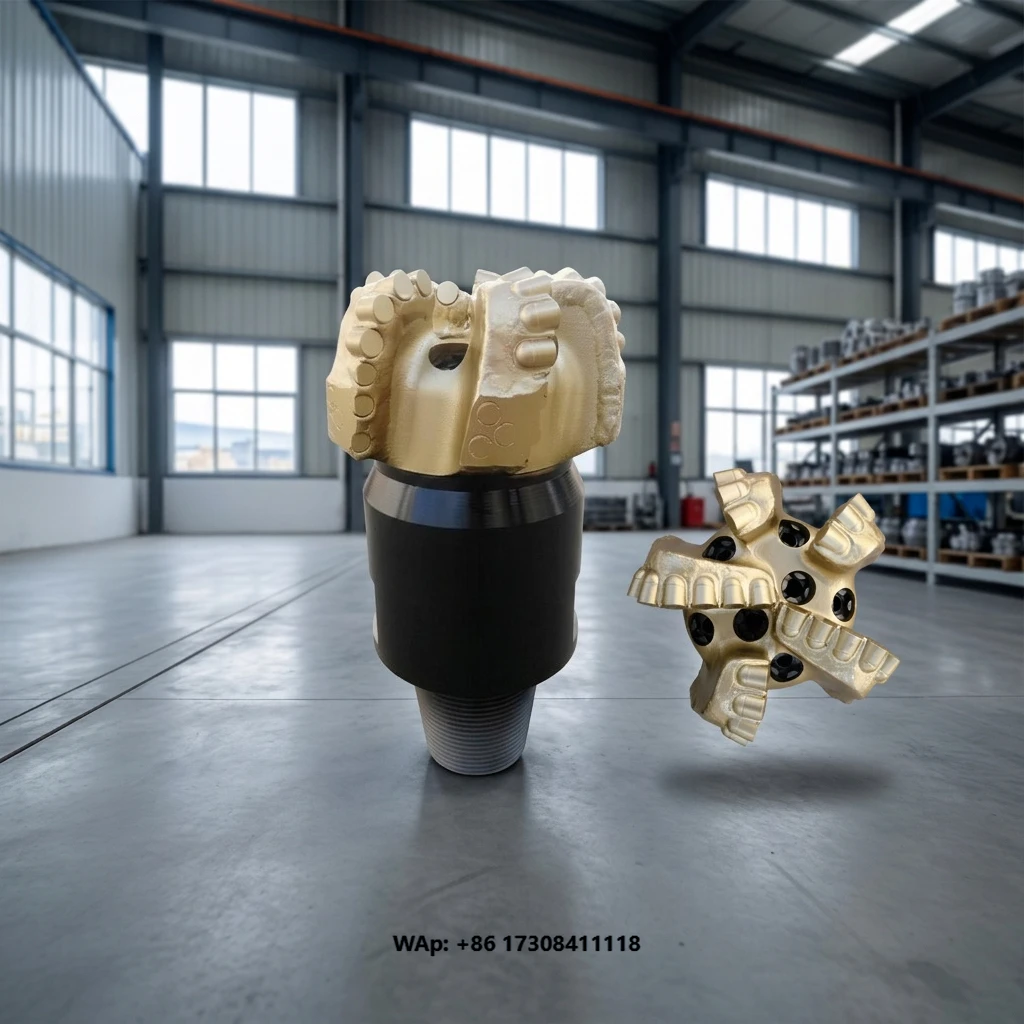 China 6 Inch Steel Body PDC Drill Bit for Water Well Drilling