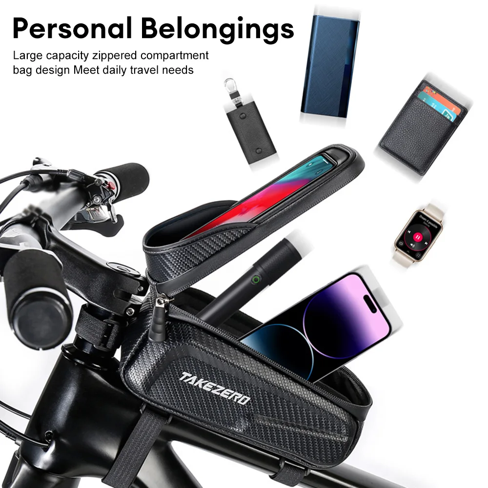 Bicycle Saddle Bag Bicycle Tail Bag Portable Seat Tube Bag Cycling Bike Tube Rear Tail Seatpost Bag MTB Bike Bag Accessories