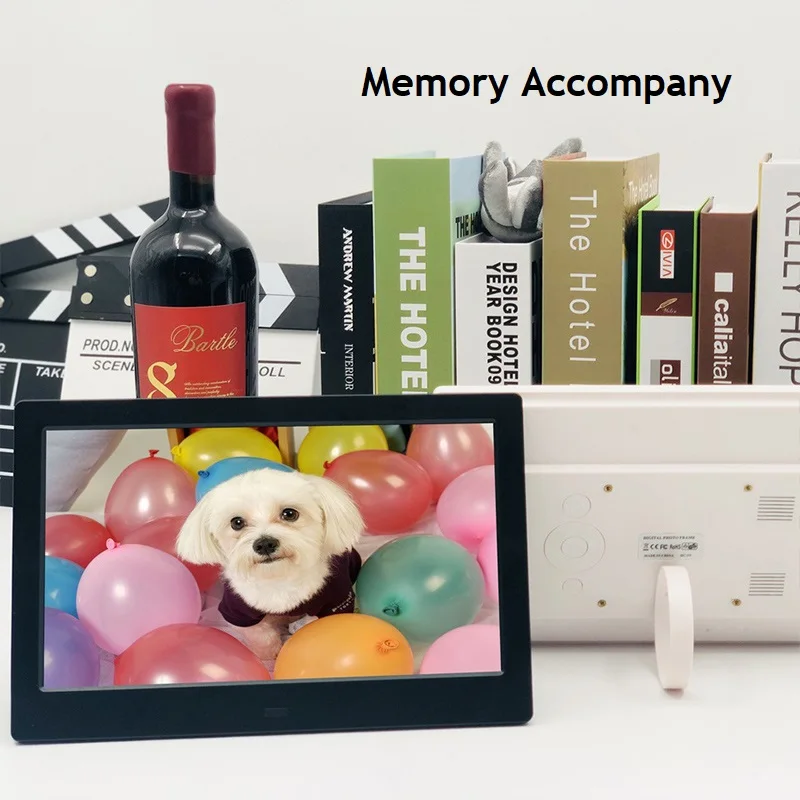 10/12/14/15 بوصة إطار صور رقمي مصعد الحائط الإعلان لاعب مشغل فيديو ألبوم إلكتروني زاوية عرض واسعة