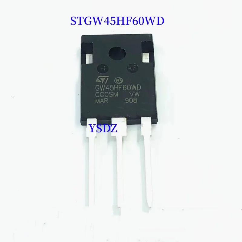 5pcs/lot STGW45HF60WD GW45HF60WD TO-247 In Stock