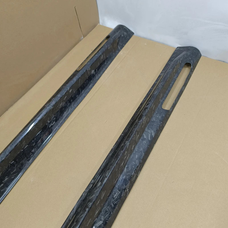 Alta qualidade toda a saia lateral de fibra de carbono forjada para BMW série 4, G22, 425i, 430i, 2020-2023