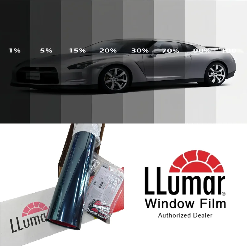 

LLumar.USA. Солнечная пленка, керамическая высокотемпературная изоляция (IRR95%+) LLumar, пленка для окон автомобиля, ПЭТ-пленка, 99% УФ-изоляция, 152 см * 30 м, рулон