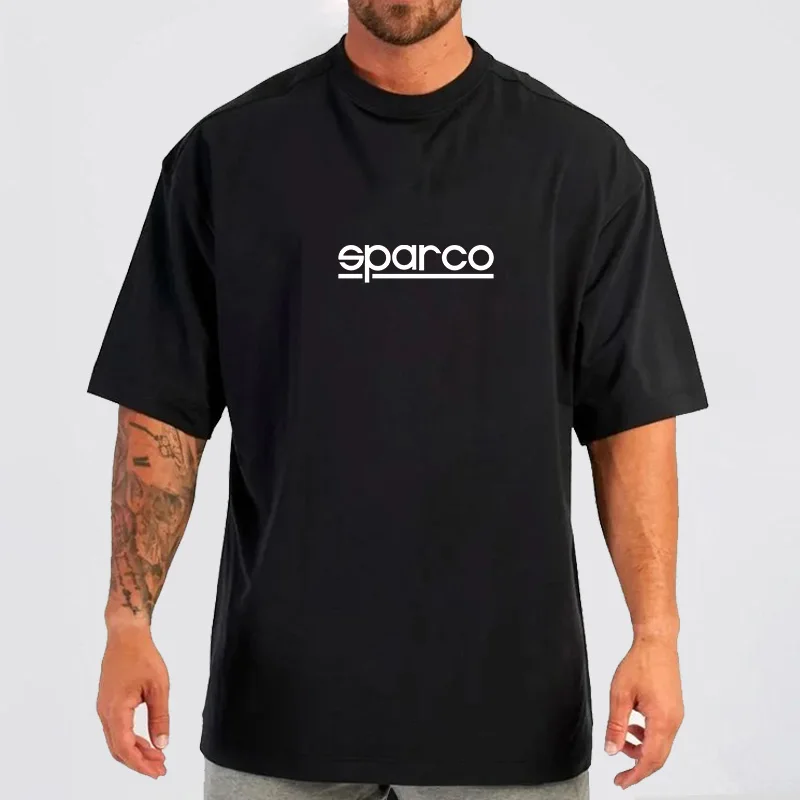Camisetas gráficas Y2k, ropa para hombre, S-Sparcos, nuevas camisetas y camisetas, regalos estampados para hombres, camiseta de manga corta, ropa de calle Vintage