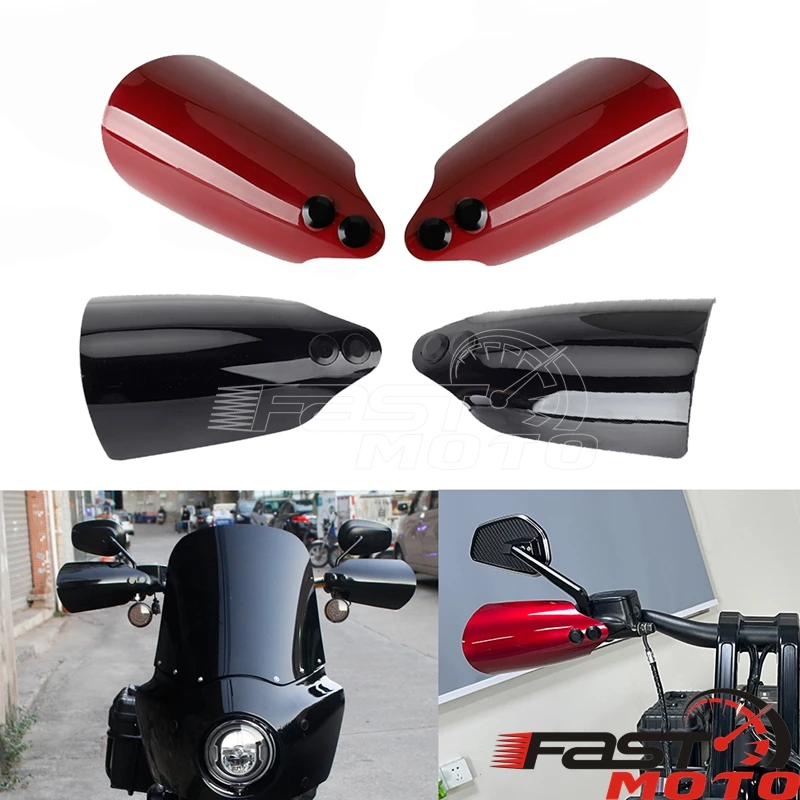 Shade Hand Guard Polycarbonate Motorcycle Handguards Protector For Harley Softail 2018-23 Street Bob FXBB Low Rider Deluxe FXST