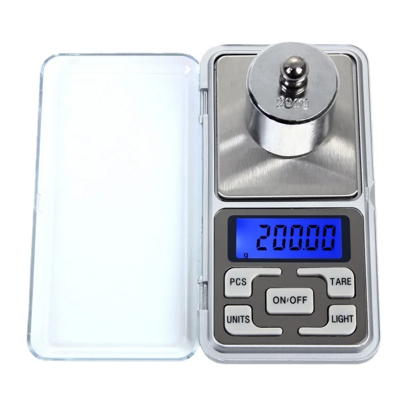 200g/300g/500g x 0.01g /0.1g/Mini Presicion Pocket Electronic Digital Scale for Gold Jewelry Balance Gram Scales