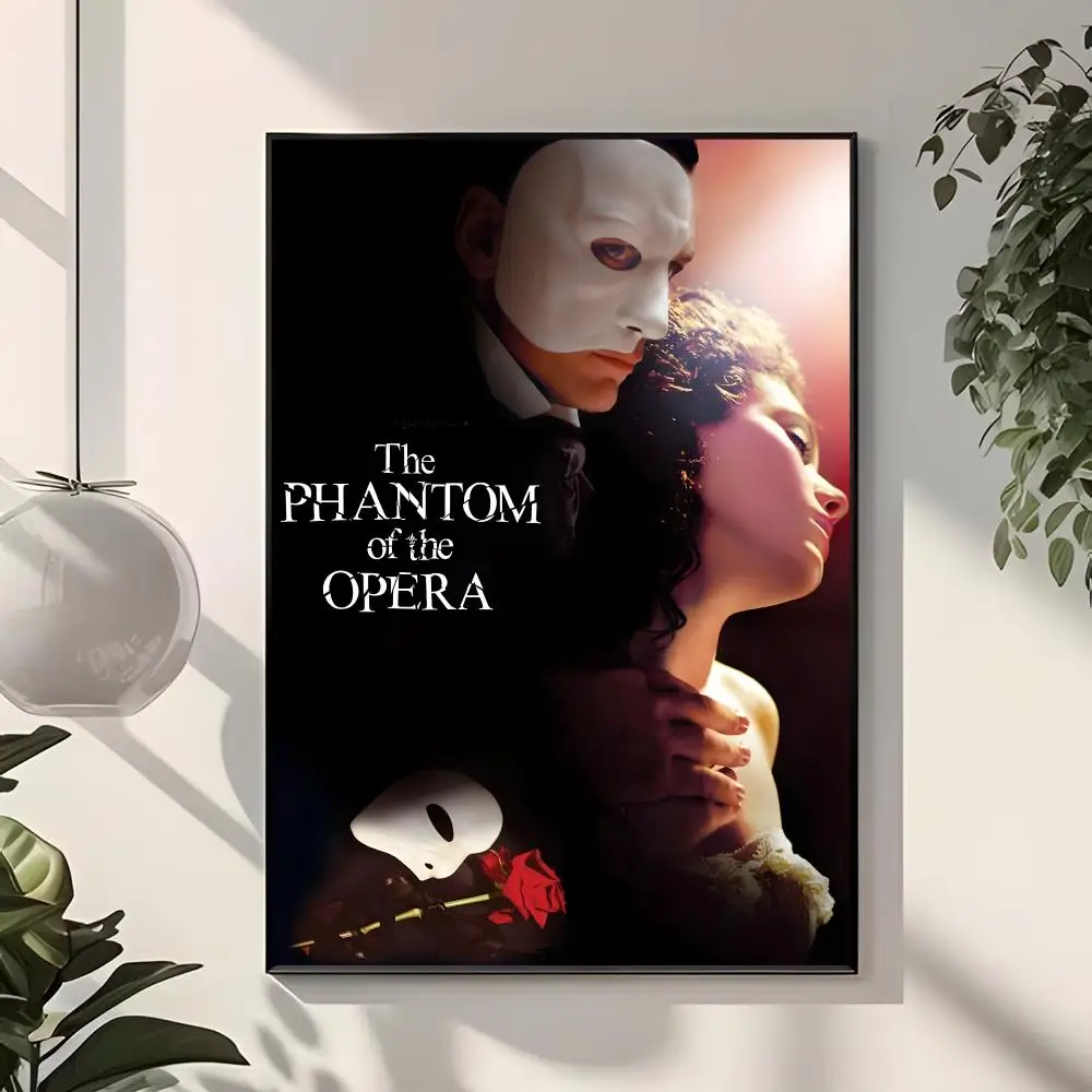 Musical Movie The Phantom Of The Opera Poster Modern Home Decor & Interior Design | Wall Art Collection