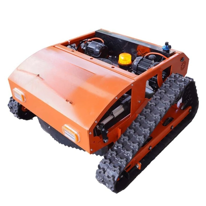 

Intelligent lawn mower robot all-terrain crawler weeder lawn mower