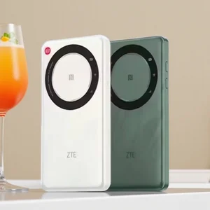 Bilashmart Unlocked ZTE 5G Portable WiFi U30 Air 2x2 MIMO 4500mAh Dual Band NFC Pocket MiFi 5G 4G LTE Mobile WiFi Router With Sim Card Slot