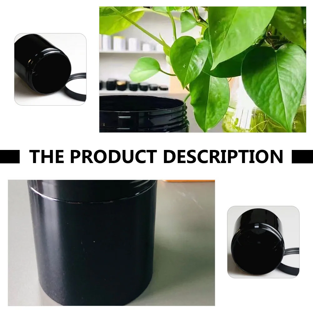 

6Pcs 500Ml Plastic Lotion Bottles Multipurpose Cream Jars for Beauty Products DIY Skincare Convenient Storage Holders