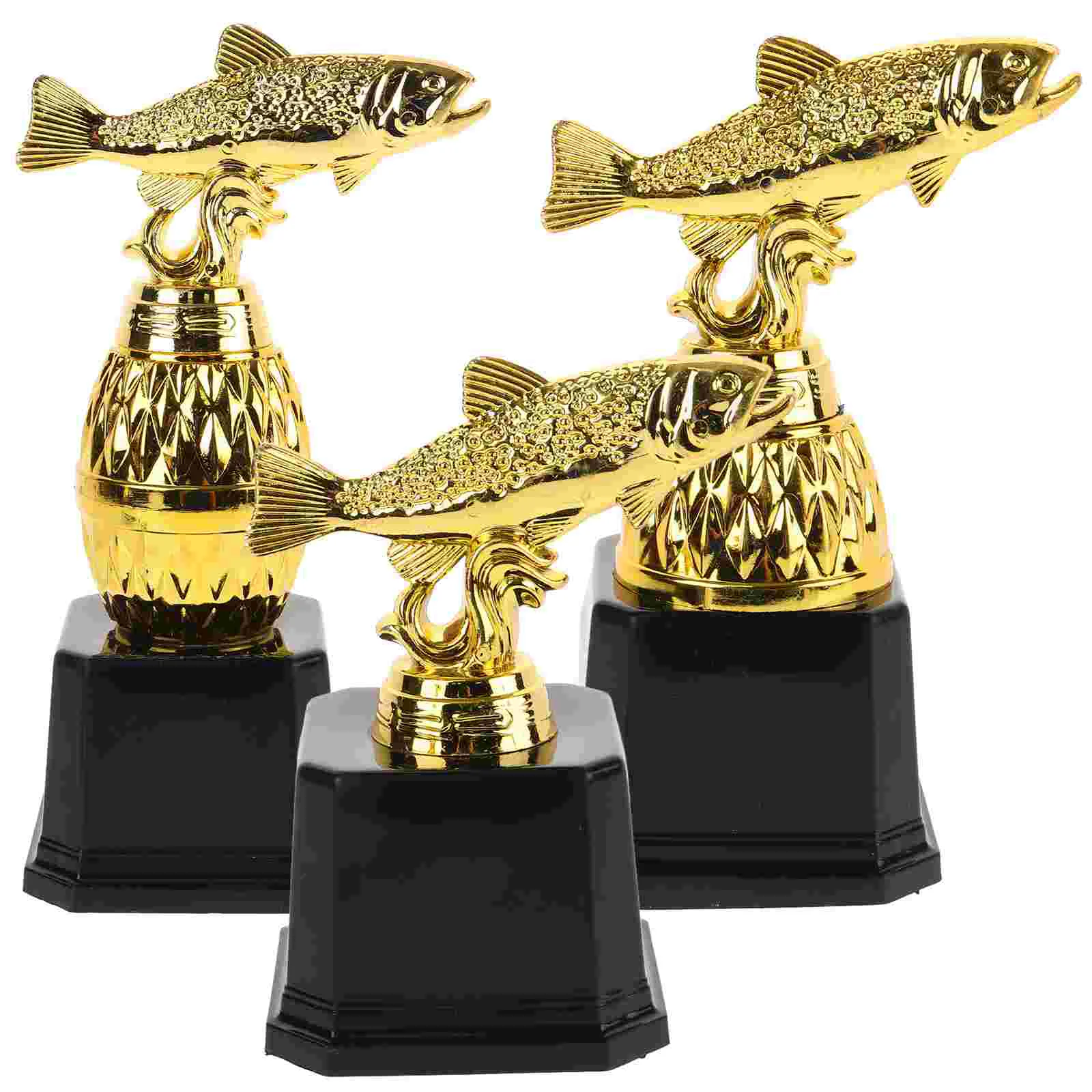 

3 Pcs Trophy Cup for Kindergarten Award Mini Celebration Competition Ceremony Winner Plastic Child Party