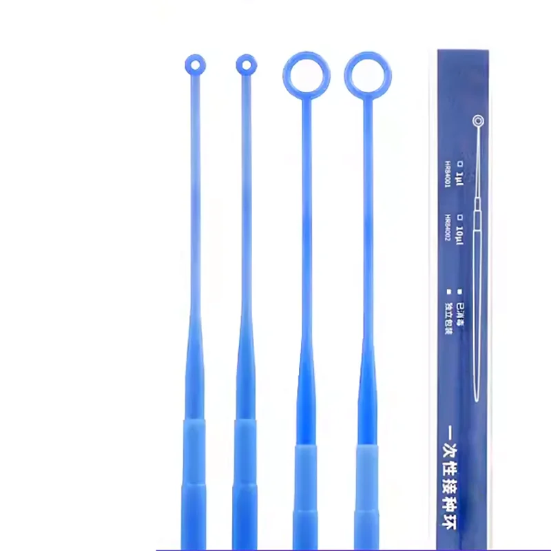 

1ul 10ul sampling stick, plastic inoculation stick, inoculation loop, disposable inoculation loop, individually packaged