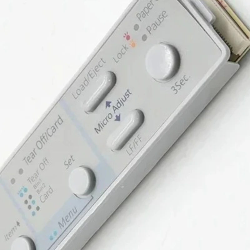 Painel de controle de 5 peças para Epson FX2190 FX2175 FX890 LQ2090 LQ590 versão em inglês