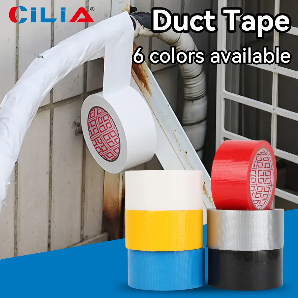 

1pc Heavy Duty Duct Tape 1.8 Inch x 22 Yards，Extra Strong Waterproof Adhesive for DIY,Repairs,Crafts，Six colors