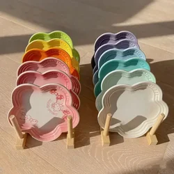 Ceramic Extra Wide Raised Cats Food ,elevated Pets Bowl Anti-vomiting Cat Feeder Whisker Stress-free Dog Cat Bowl 6pcs/box