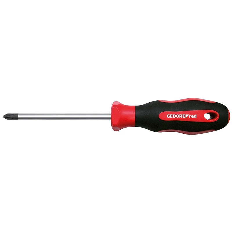 GEDORE R38002006 Screwdriver Set Dual Component Handle Surface Chrome-plated With Black Tip High Quality Materials