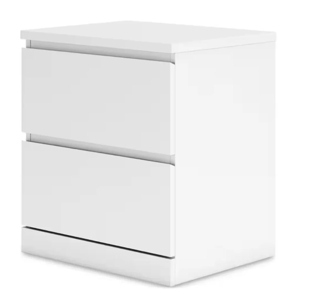 

Onita White 2 Drawer 18.25 in. W Nightstands
