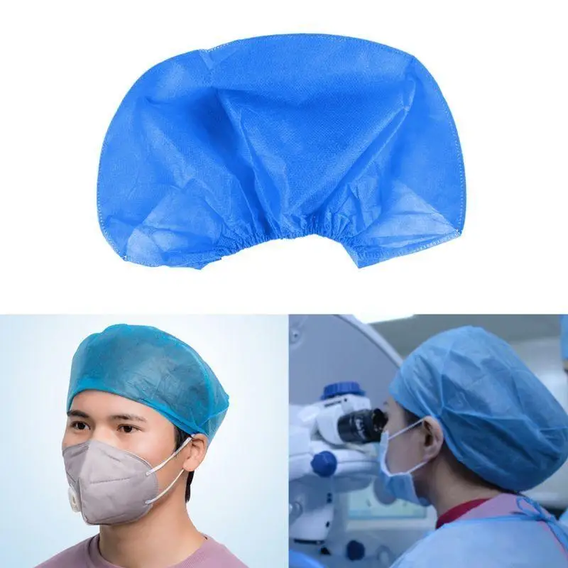 62ka disposerive bouffant hat dust hat สำหรับขนตาแต่งหน้าขนตาผ้าขนหนูตาข่าย