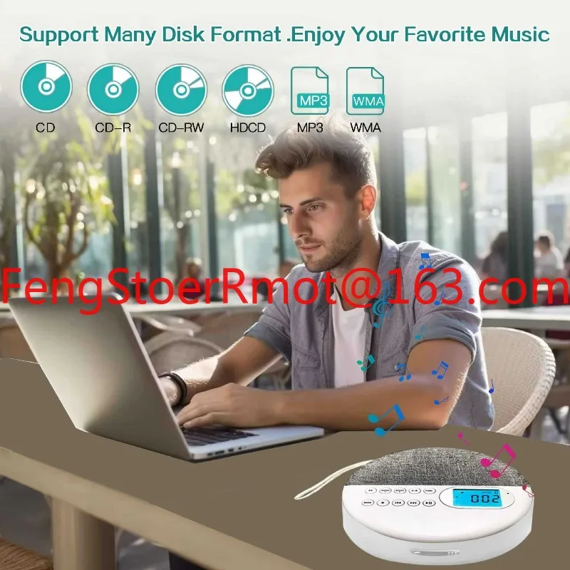 Multi-function CD player, USB, audio output, dual stereo speakers, learning machine