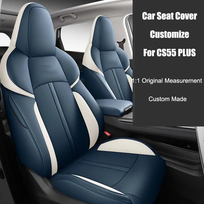 

Car Seat Cover Specific Customize for Changan CS55PLUS Full Covered with Front and Rear Full Set 5 Seats Artificial Leather