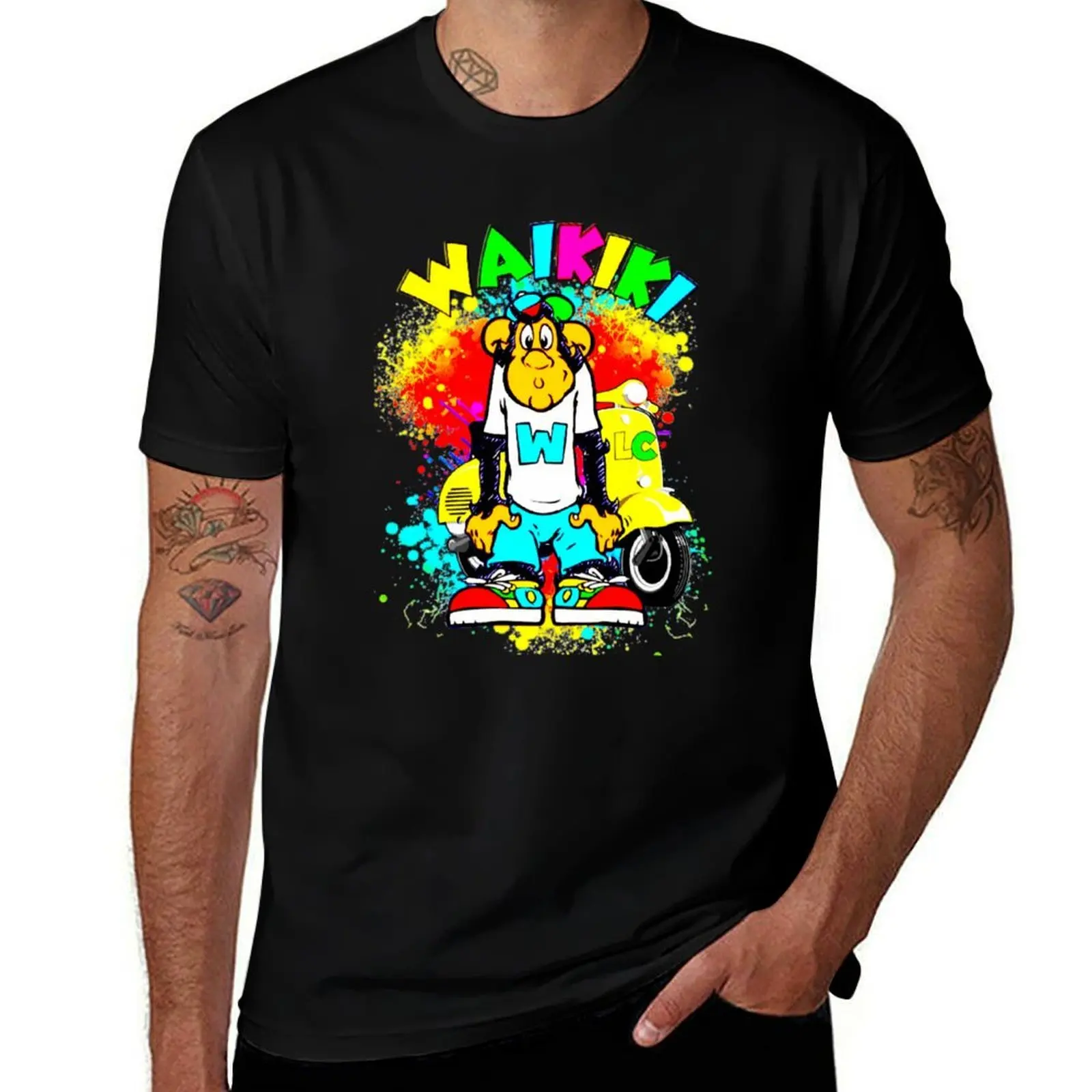 Waikiki, friends T-Shirt Casual Lightweight Short Sleeve Top T-Shirt