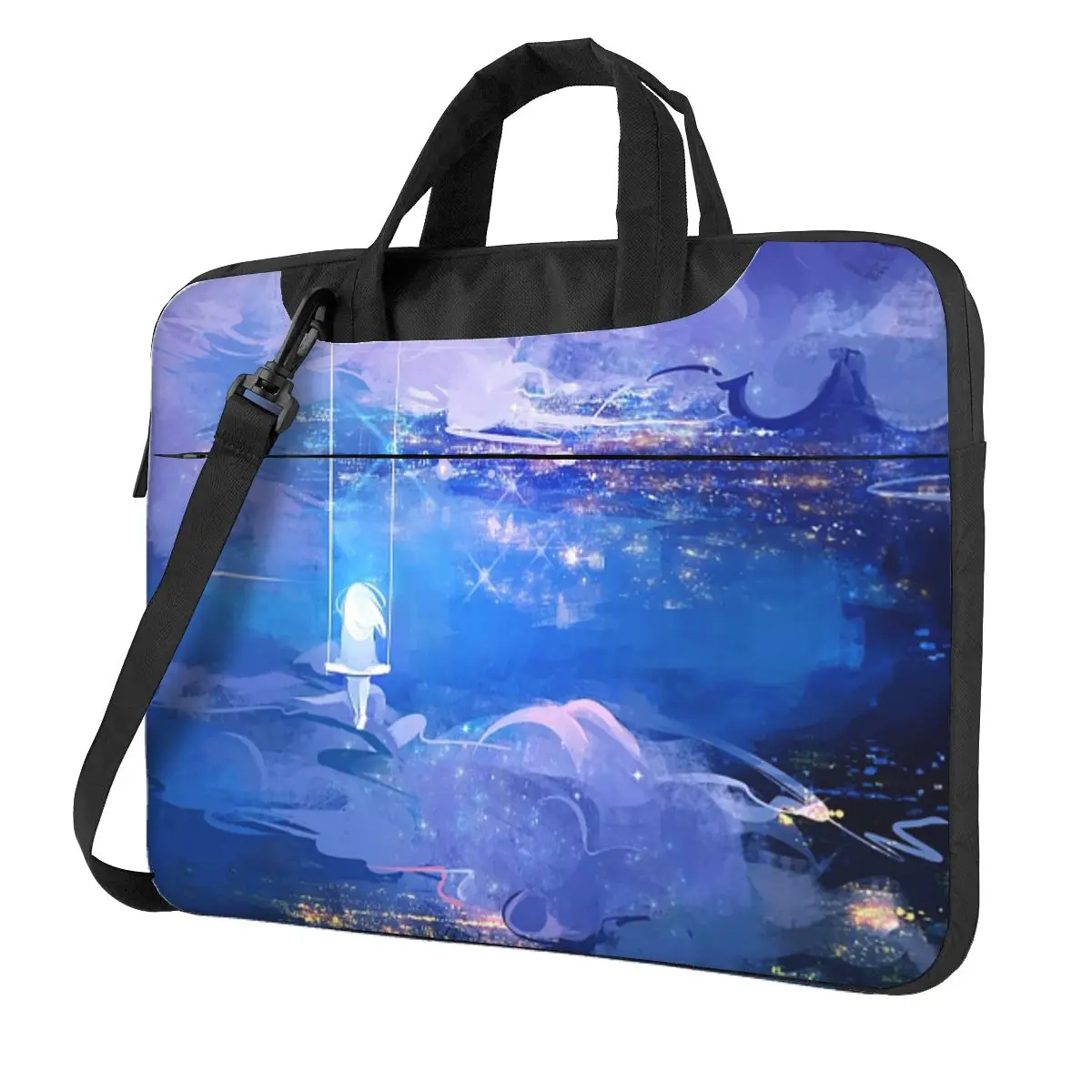 

Сумка для ноутбука через плечо «Выше облаков», сумка для компьютера, устойчивая защитная сумка для ноутбука для Macbook Pro Lenovo