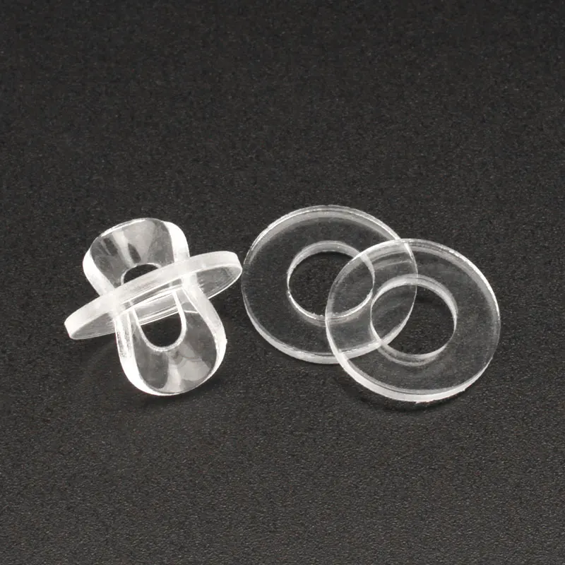 M1.2 M1.4 M1.7 M1.8 M2 M2.5 M3 M4 M5 M6~ M12 Weiche/Harte Kunststoff-PVC-Abstandshalter, transparente Isolierungs- und Flachdichtungsringe – Detail 2