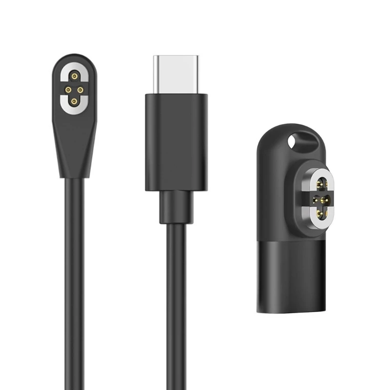 Earphone Charging Adapters 4Pin USB Charging Cable Power Charging for SHOKZO penSwimPro S710 Bone Conduction Earphone